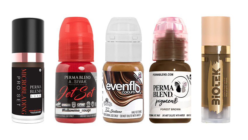 Pigments pour sourcils