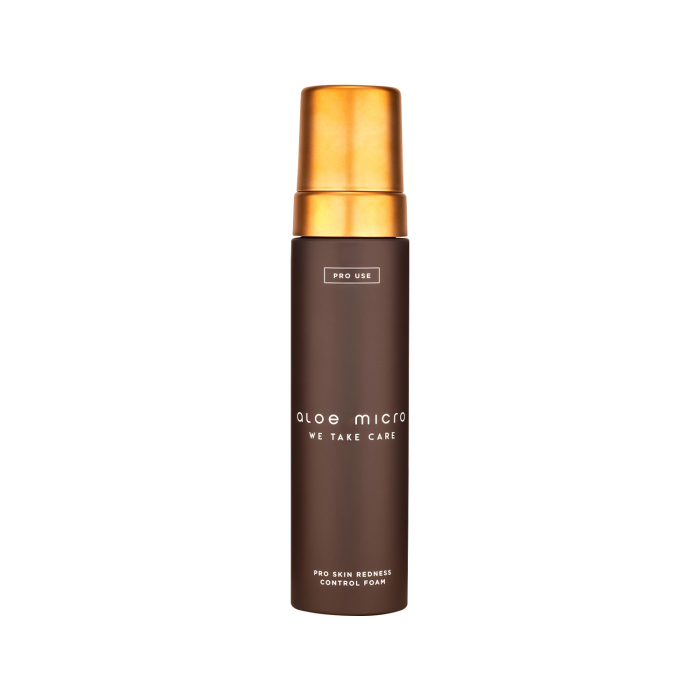 Mousse Aloe Micro pour le contrôle des rougeurs de la peau
