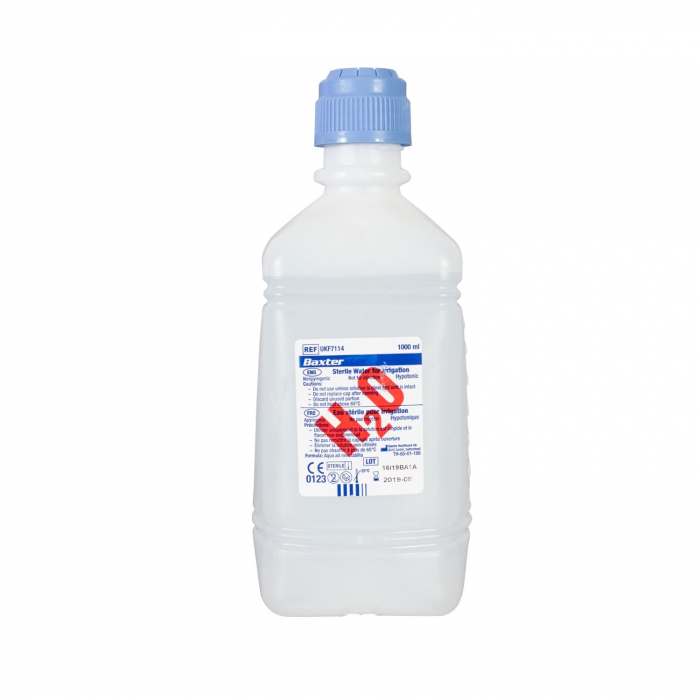 Eau stérile Baxter 1 L