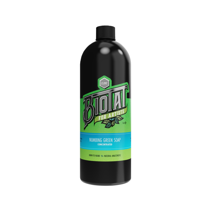 BIOTAT Savon Vert Anesthésiant - Concentré - 1 Litre