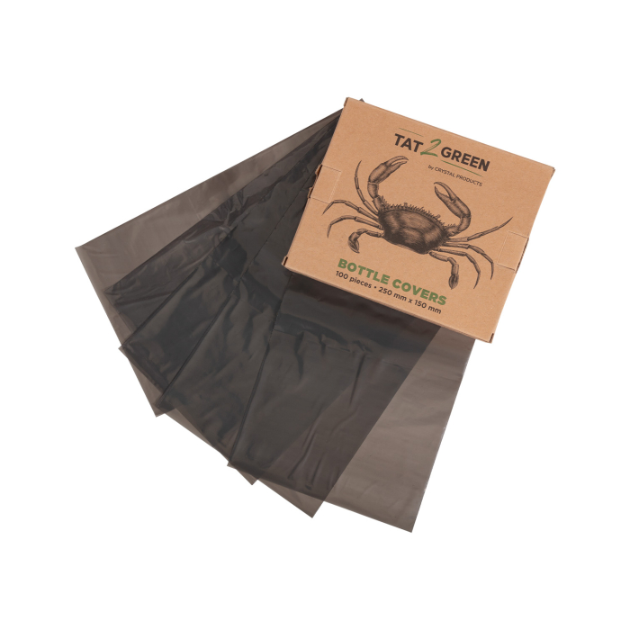 Boîte de 100 Tat2Green - Gaines de protections pour Bouteilles Noirs