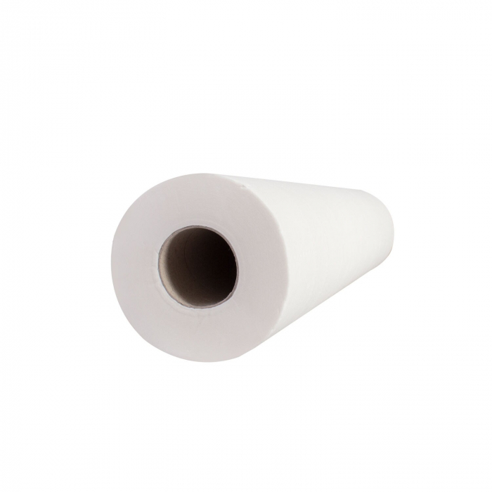 Rouleau papier 2 plis 40 cm de large x 40 m en blanc