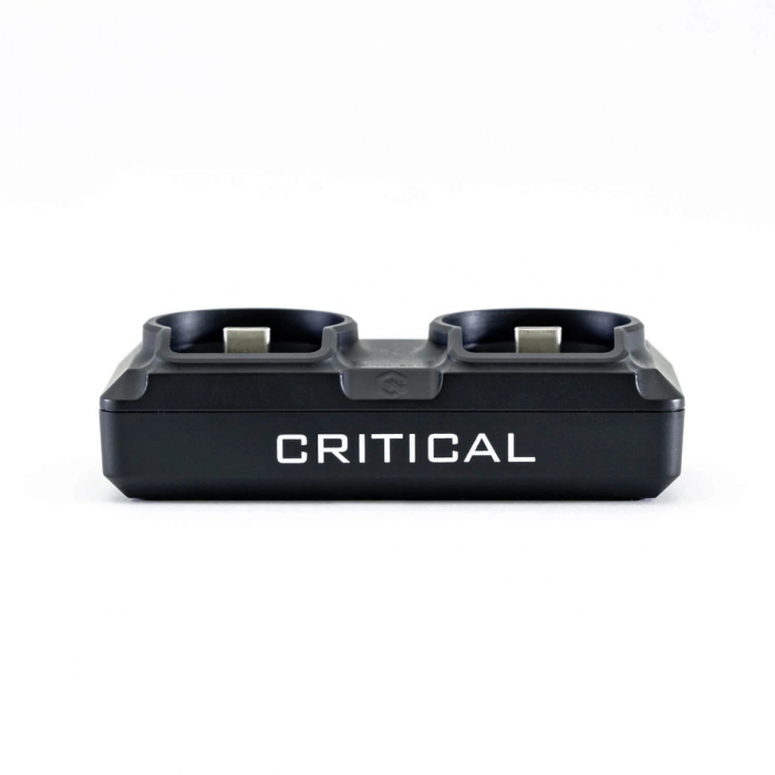 Ensemble de batteries universelles Critical Connect (deux batteries + station d'accueil + pédale de commande)