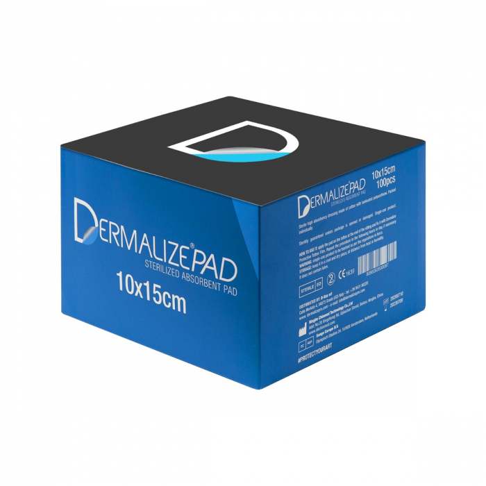 Compresses Dermalize - Compresses Stériles Absorbantes - Boite de 100