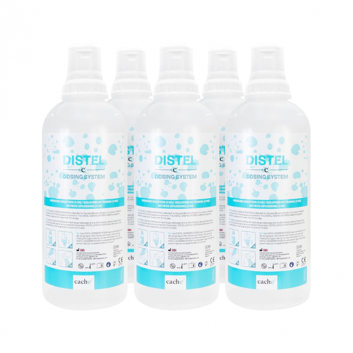 Système de dosage Distel flacons doseurs vides (6 x 1 L)
