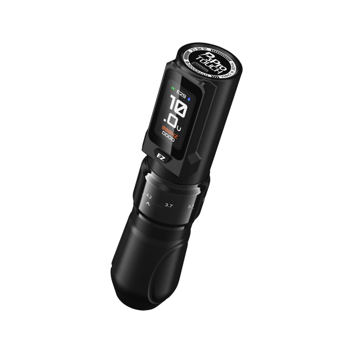 EZ P3 Pro Touch Pen de Tatouage Sans Fil - Noir
