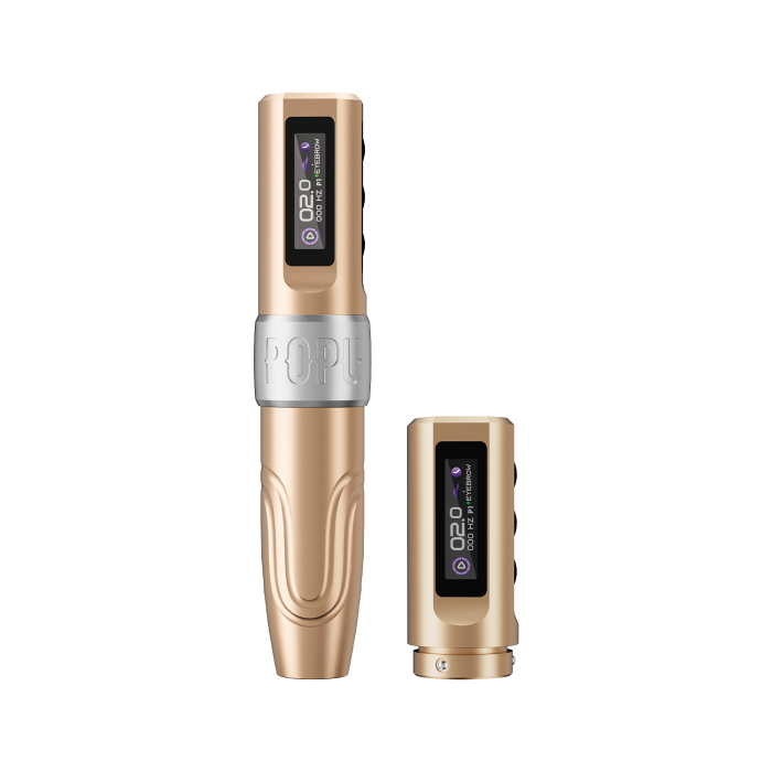 Machine PMU sans fil POPU Mini Diva avec batterie supplémentaire - Champagne