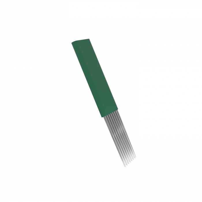 Boîte de 50 aiguilles Microblades Killer Beauty 0,25 mm - 15 Double Flat