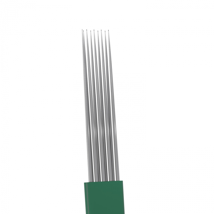Boîte de 50 aiguilles Microblades Killer Beauty 0.25mm - 9 Double Flat
