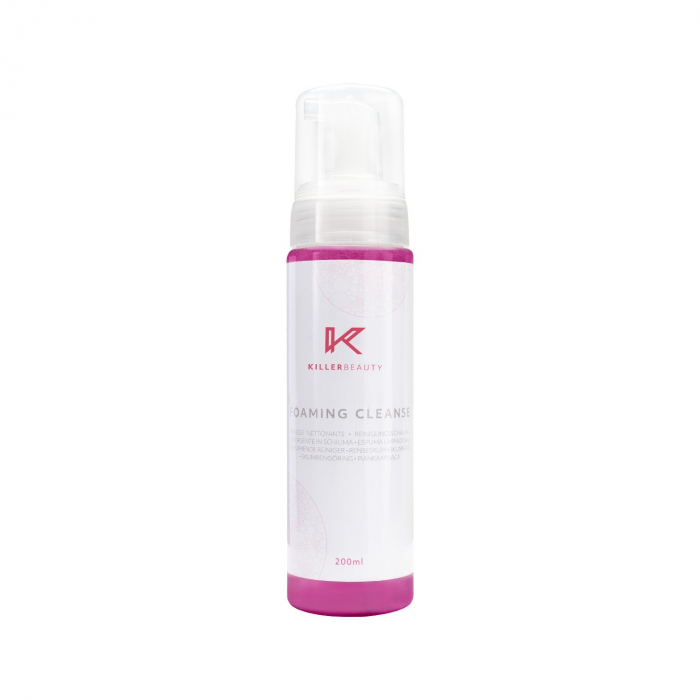 Nettoyant moussant anti-bactérien Killer Beauty rose 200 ml
