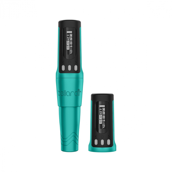 Microbeau Bellar Air - Machine de maquillage permanent avec batterie supplémentaire - Blue