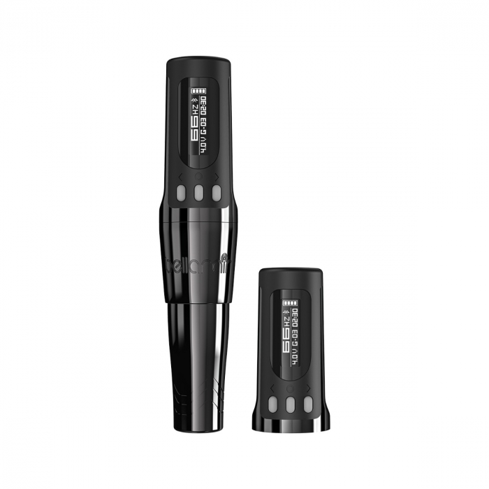 Microbeau Bellar Air - Machine de maquillage permanent avec batterie supplémentaire - Stealth