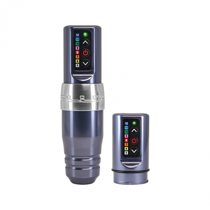 Machine à tatouer Microbeau Spektra Flux S avec PowerBolt supplémentaire - Gunmetal