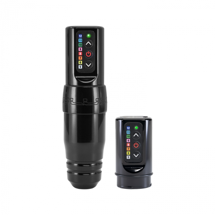 Machine à tatouer Microbeau Spektra Flux S avec PowerBolt supplémentaire - Stealth