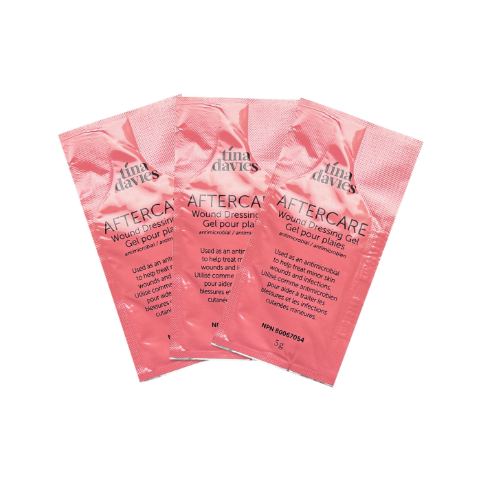 Paquet de 10 sachets de gel pour soin après tatouage Tina Davies Aftercare (5 g)
