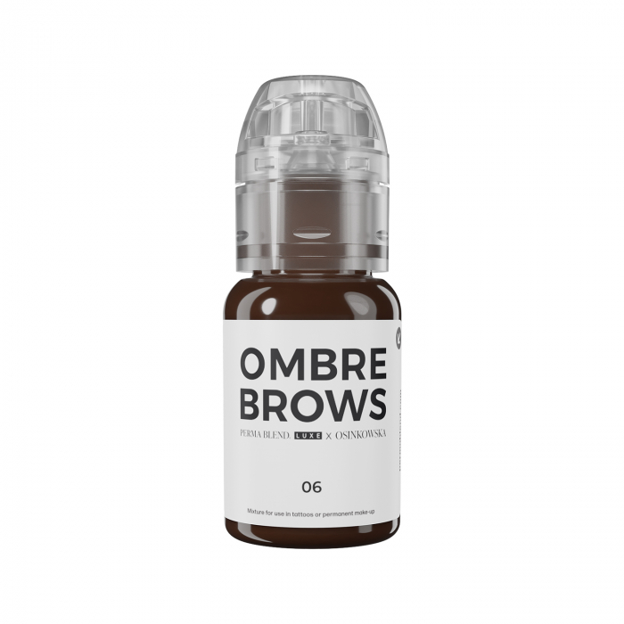Encre PMU Perma Blend Luxe - Set Ombre Brows de Paulina Osinkowska - 6x 15 ml