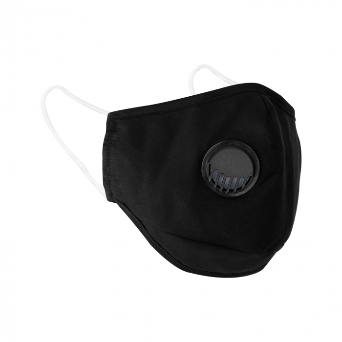 PharmaDent - Masque facial Lavable Réutilisable Noir