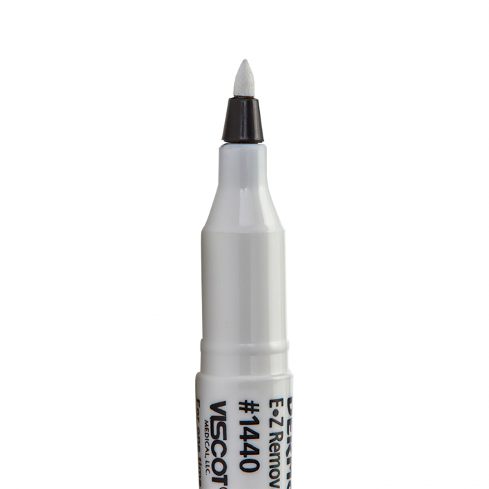 Marqueur cutané miniature à encre effaçable Viscot EZ - Blanc