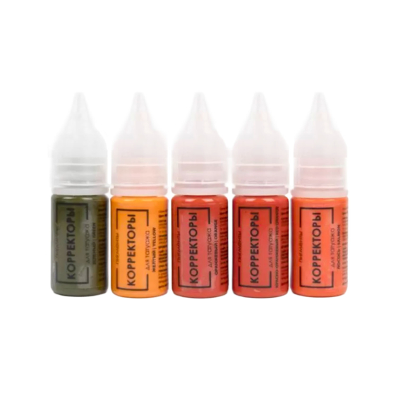Pigments PMU Brovi - Correctors Set - 10ml