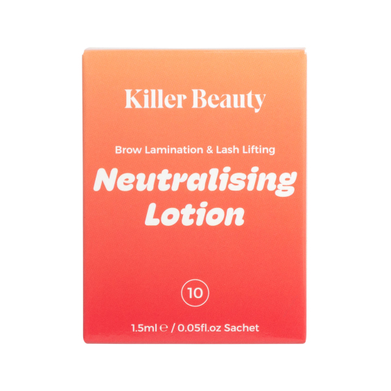 Killer Beauty Lamination des Sourcils et Rehaussement des Cils - Étape 2 Lotion Neutralisante
