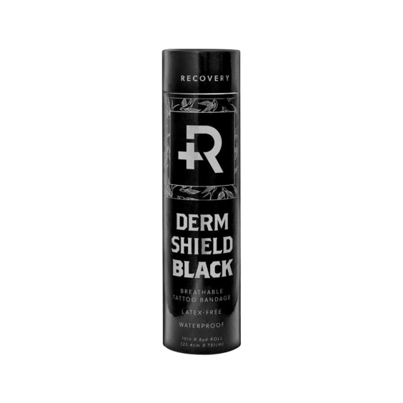 Recovery Derm Shield Film Protecteur pour Tatouage - 25cm x 7.3 m - Noir