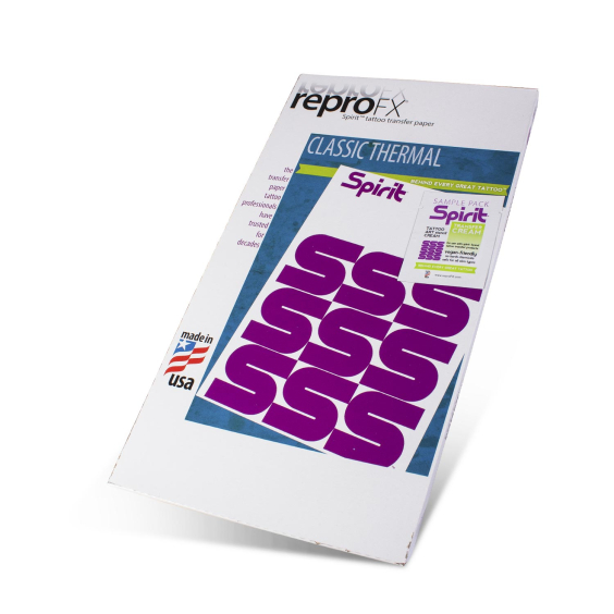 ReproFX Spirit Classic - Pack de 100 feuilles transfert violet pour thermocopieur LONGUES  (21.6cm x 35.5cm)