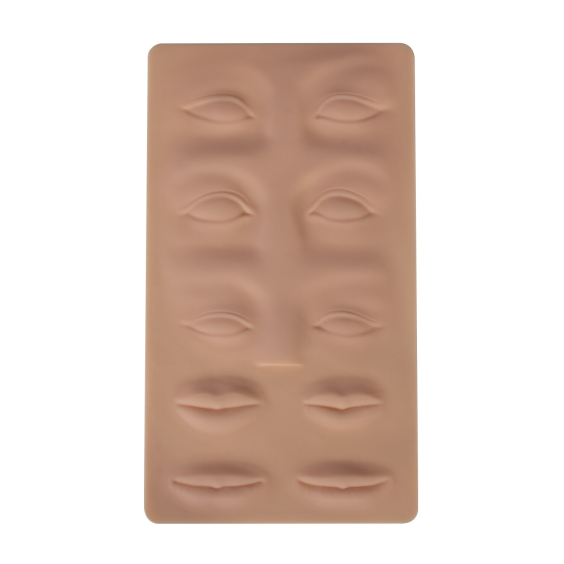 Peau de pratique - Contours des yeux et des lèvres