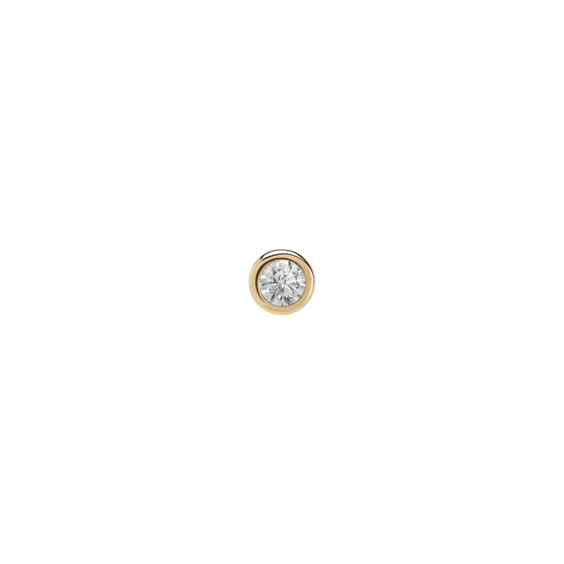 Embout rond sans filetage en or 14 carats Tilum