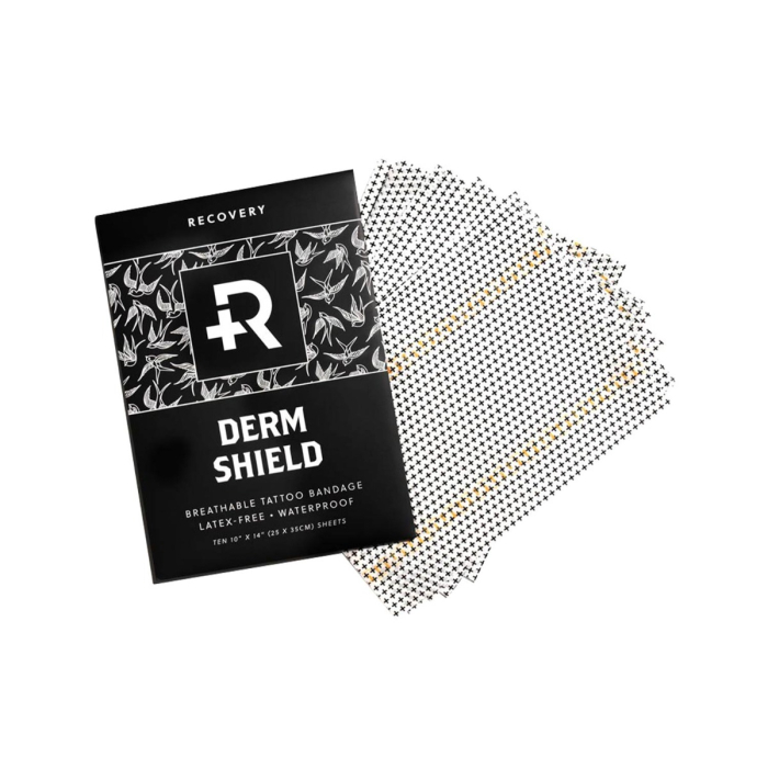 Recovery Derm Shield Film Protecteur pour Tatouage - Lot de 10