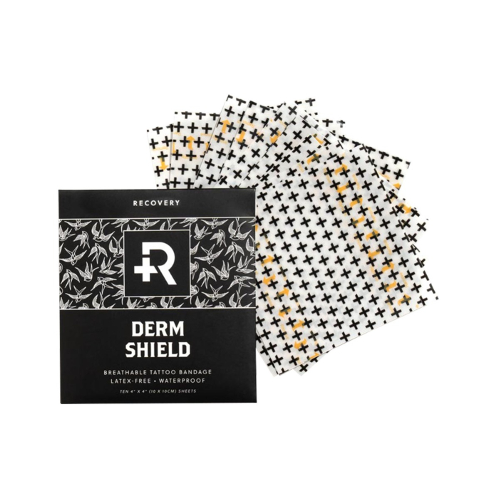 Recovery Derm Shield Film Protecteur pour Tatouage - Lot de 10