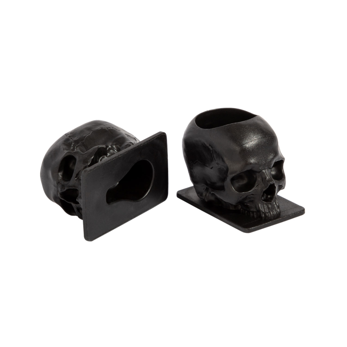 Paquet de 200 godets à encre Saferly Skull 16mm - Noir
