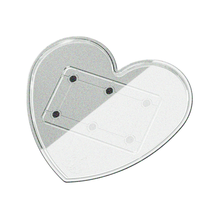 Plateau supérieur Ghost Heart Glitter - Système complet Plateau de base Ghost Travel