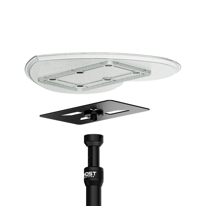 Plateau supérieur Ghost Heart Glitter - Système complet Plateau de base Ghost Lite