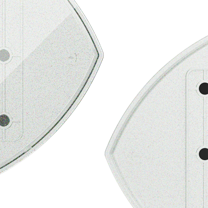 Plateau supérieur Ghost Heart Glitter - Système complet Plateau de base Ghost Lite