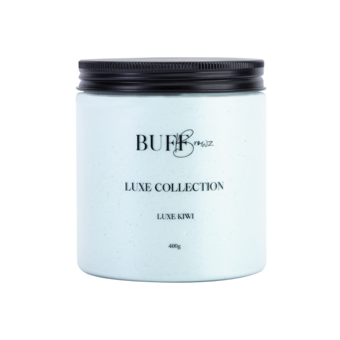 Masque après-soin Buff Browz Luxe Collection - Luxe Kiwi - 400g