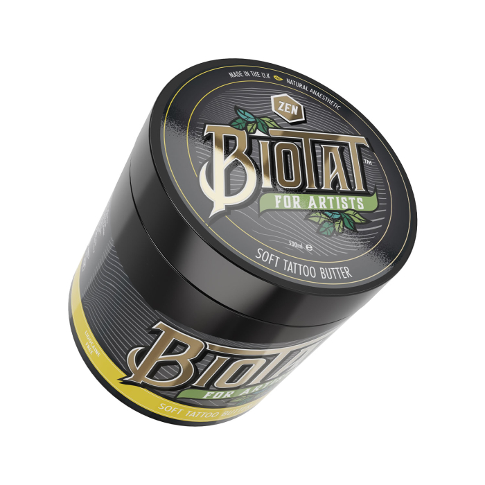 BIOTAT Beurre doux Zen pour tatouage 500 ml