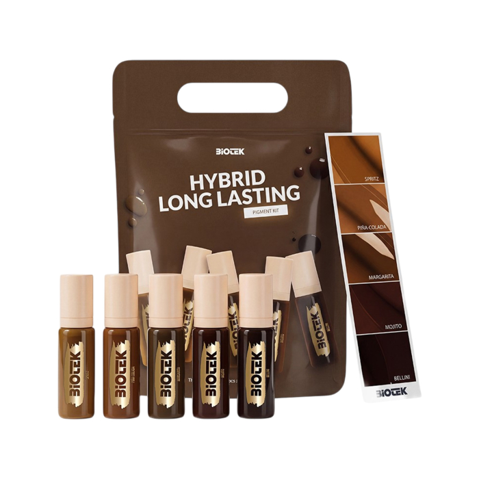 Biotek - Kit de pigment pour sourcils hybride longue durée