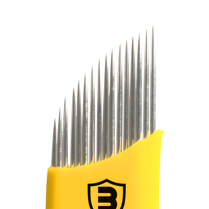 Boîte de 25 lames de microblading Biotek - Butterfly