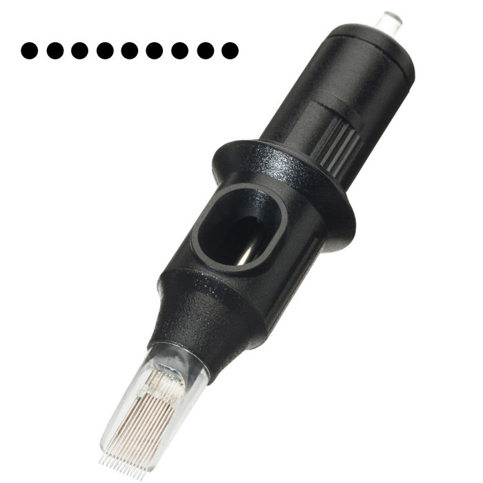 Boîte de 20 cartouches d'aiguilles Cheyenne Hawk - Flat