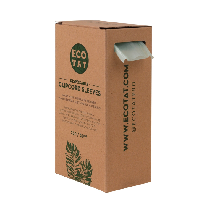 Boîte de 250 gaines de protection pour câble Clip Cord ECOTAT - 50 mm