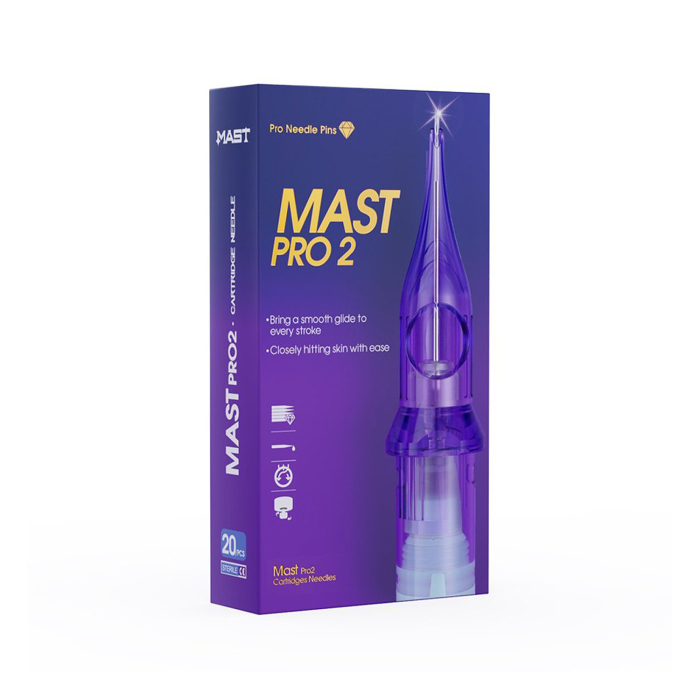 Boîte de 20 cartouches DragonHawk Mast Pro 2 - Short Taper - Round Magnum Stacked