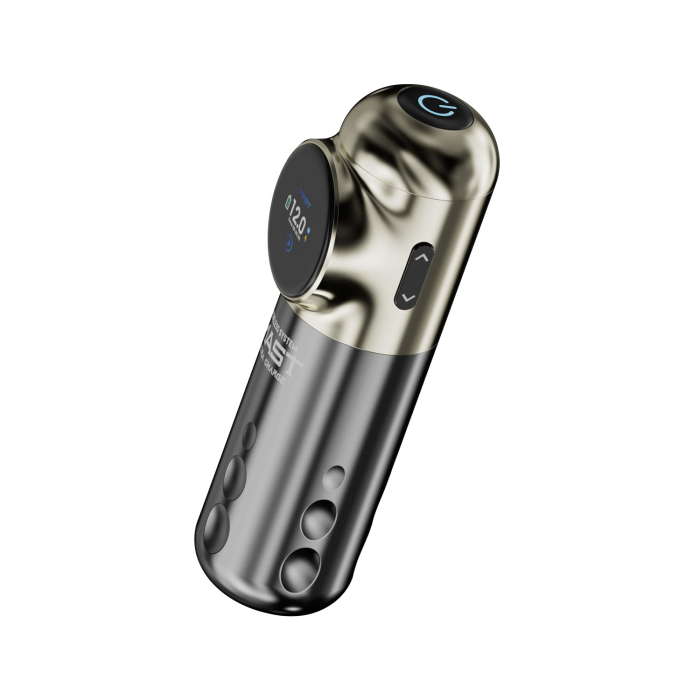 Machine à Tatouer Dragonhawk Mast Archer S - Verte et Noire - Frappe de 4,2mm