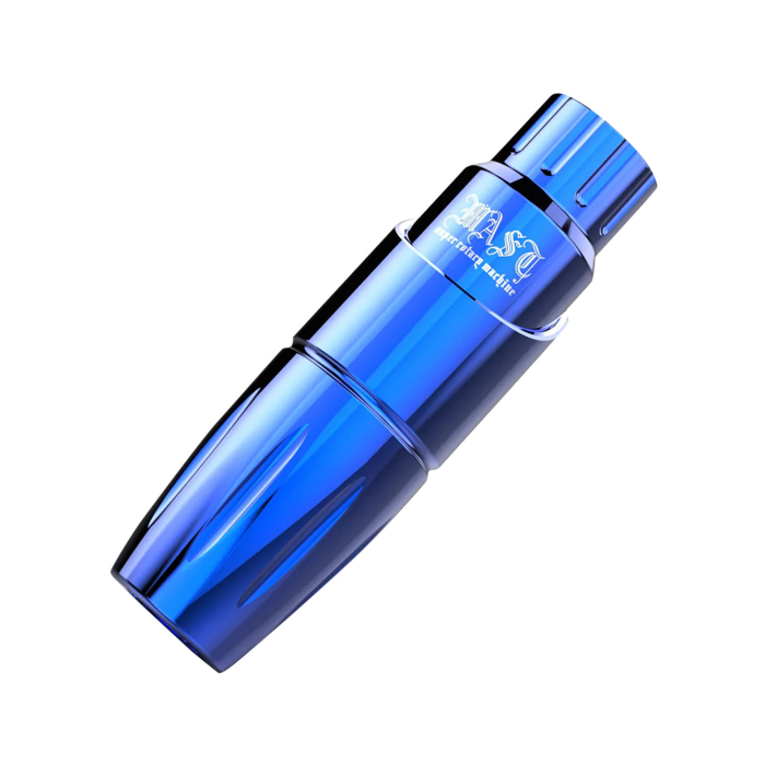 Dragonhawk Mast Tour Stylo de tatouage - Bleu - 3,5 mm de longueur de frappe