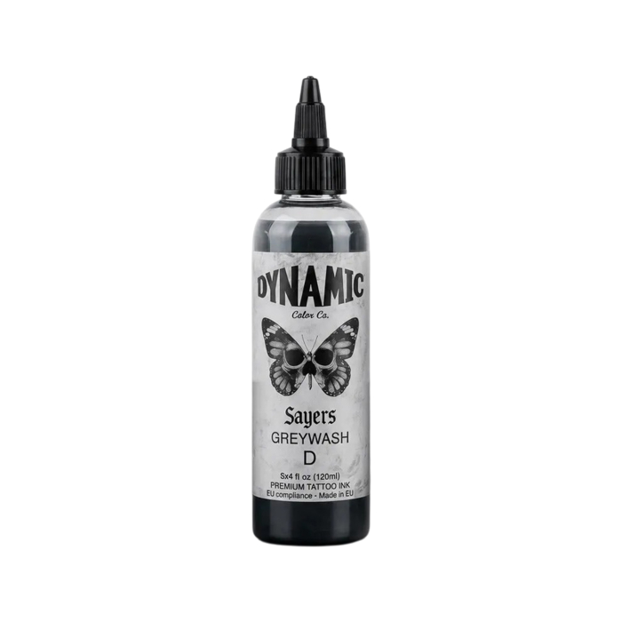 Dynamic Tattoo Ink - Platinum - Ensemble Sayers Greywash 5 x 120 ml