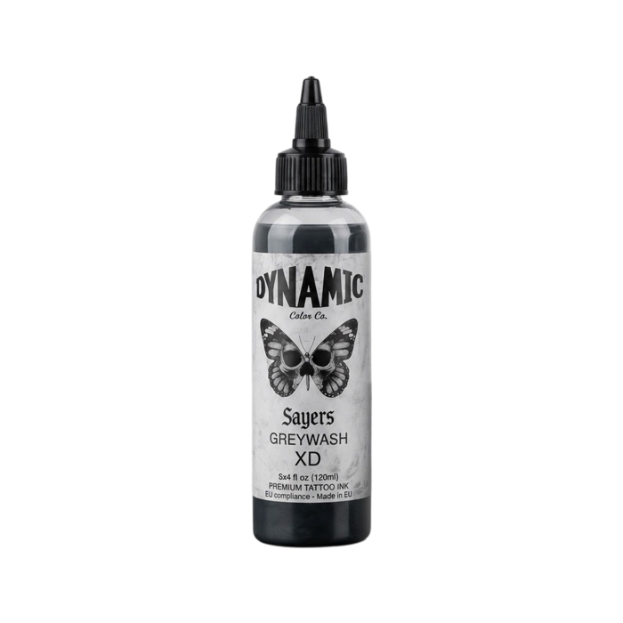 Dynamic Tattoo Ink - Platinum - Ensemble Sayers Greywash 5 x 120 ml