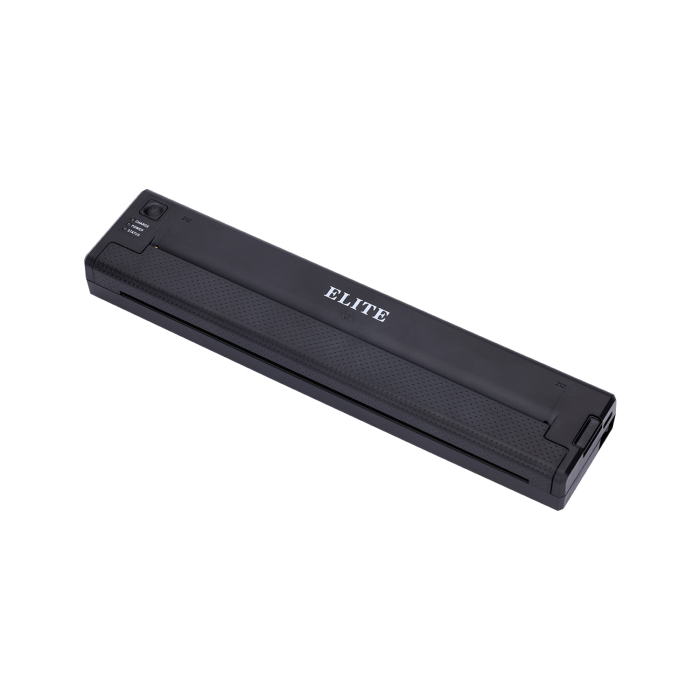 Imprimante thermique USB Elite Pocket S6 et boîte de 100 feuilles de papier transfert thermique Elite (21,59 x 27,94 cm)