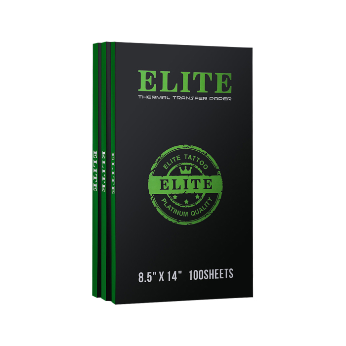 Imprimante thermique USB Elite Pocket S6 et boîte de 100 feuilles de papier transfert thermique Elite (21,59 x 35,56 cm)