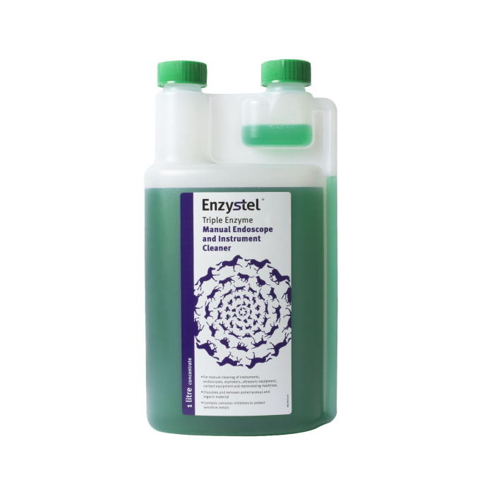 Enzystel (1 litre) - Nettoyant triple enzymatique pour instruments