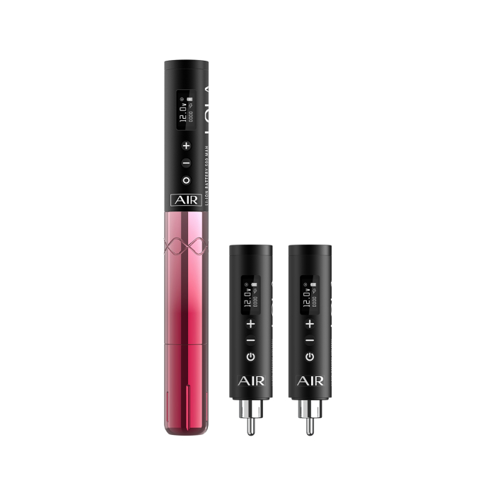 Machine PMU sans fil EZ Lola Air avec deux batteries supplémentaires - Dégradé noir et rose