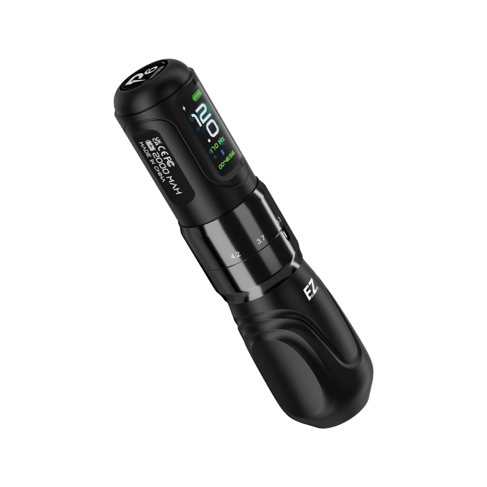 Pen de tatouage sans fil EZ P6 - Noir